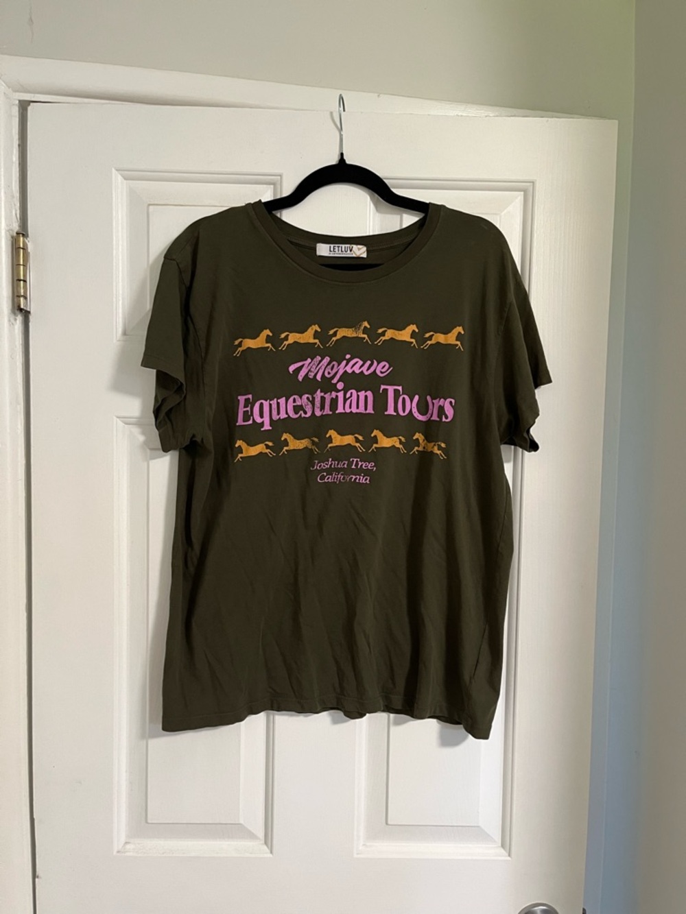 Letluv Horses Equestrian Shirt - XL